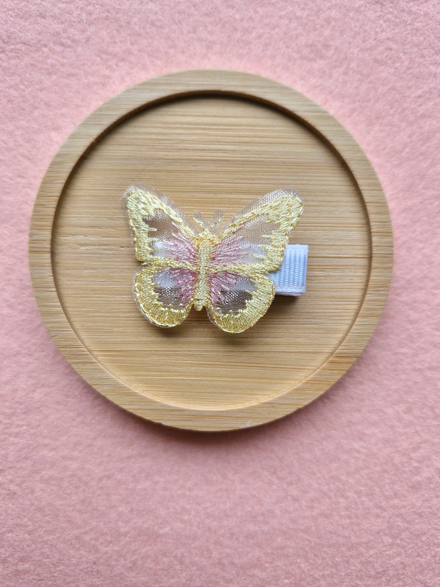 Colorful Lace Butterfly Hair Clip