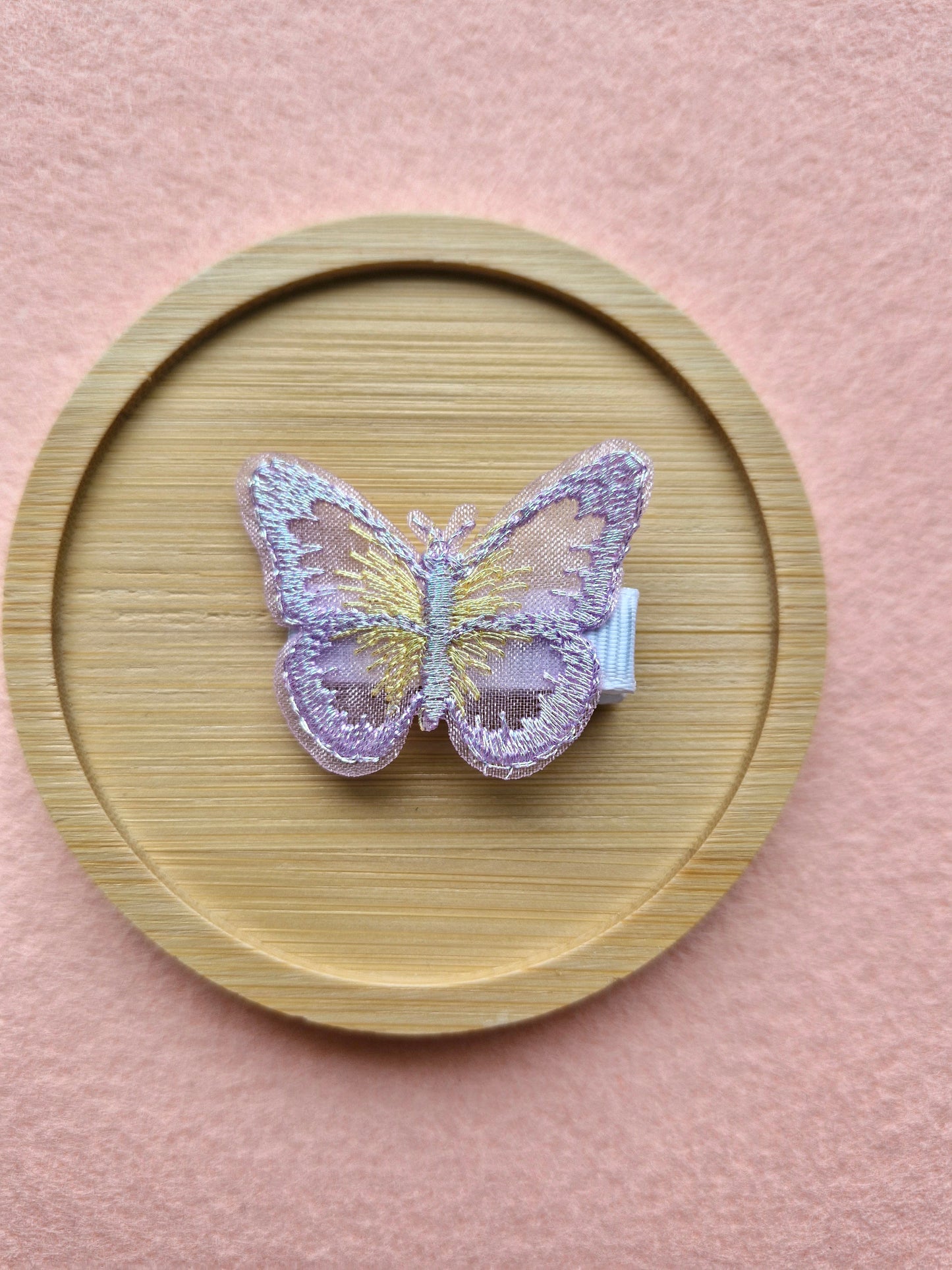 Colorful Lace Butterfly Hair Clip