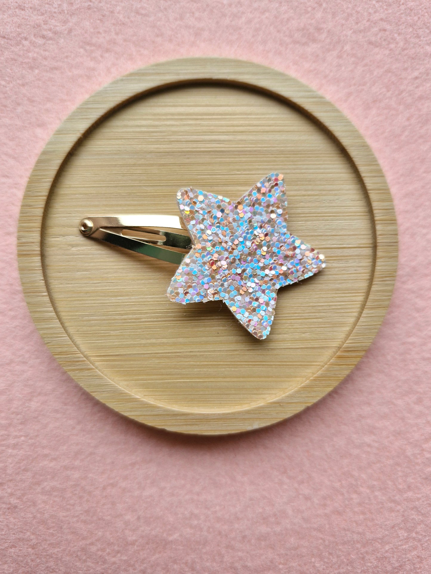 Glitter Star Hair Clip