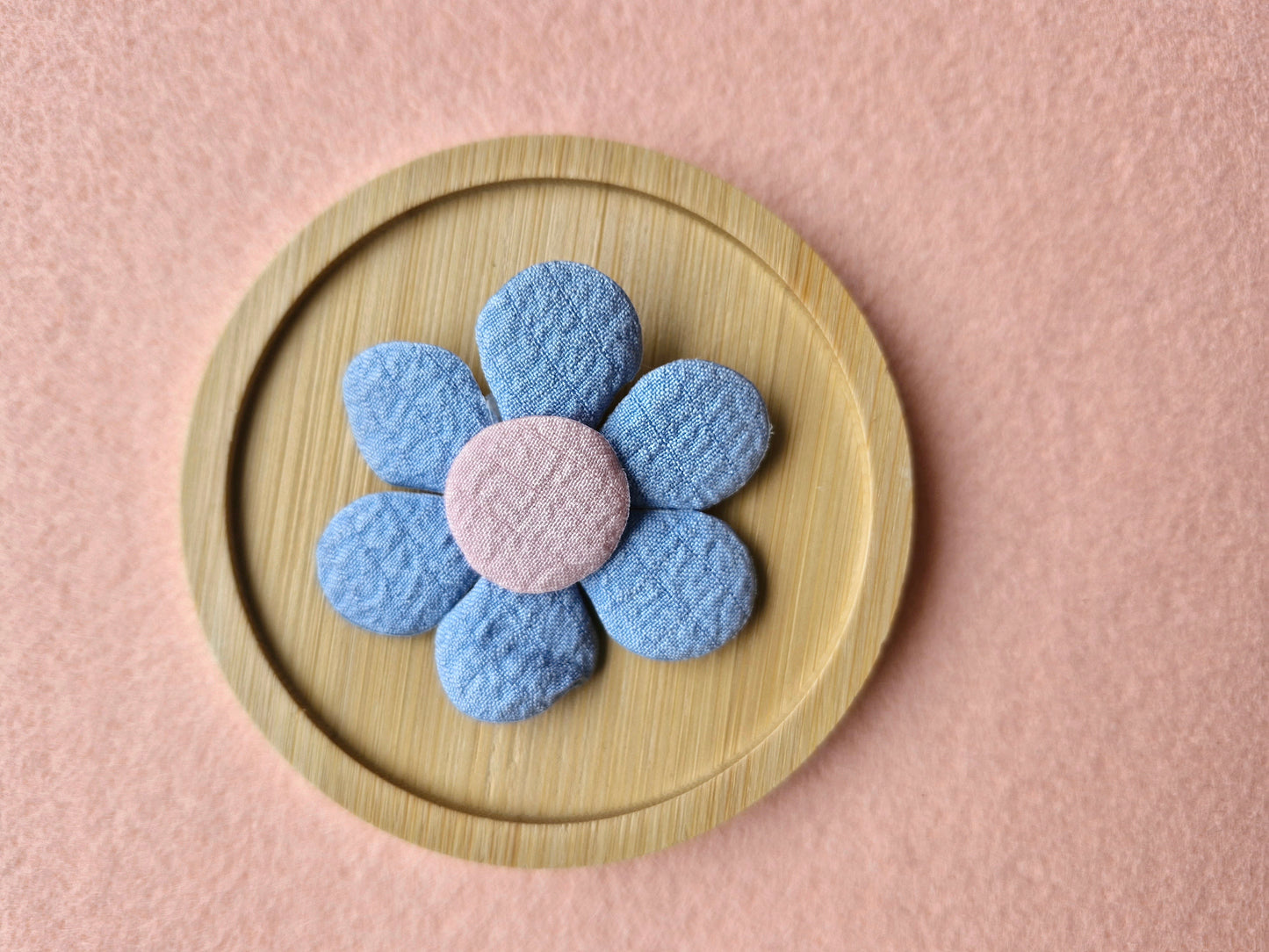 Pastel Flower Hair Clip