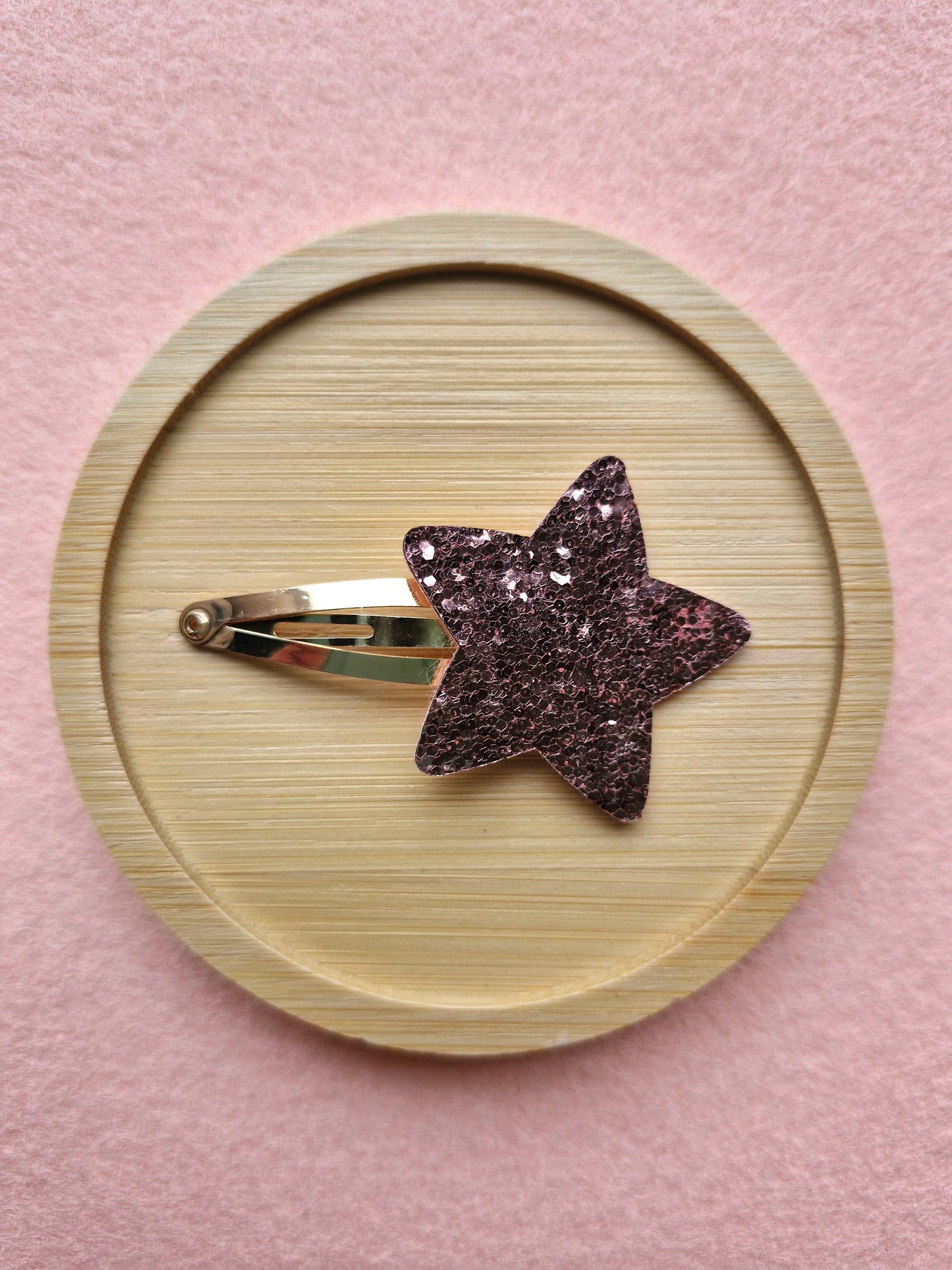 Glitter Star Hair Clip