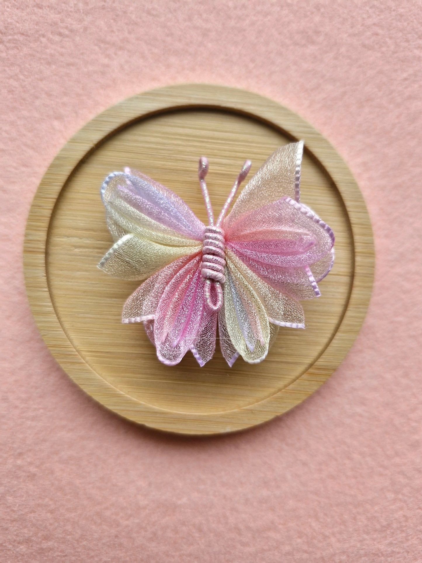 Colorful Butterfly Tulle Hair Clip