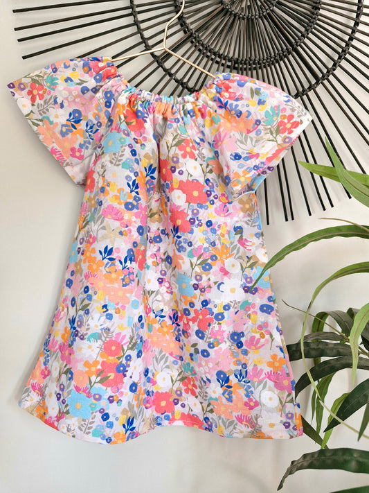 Seaside Dress - Summer Flowers