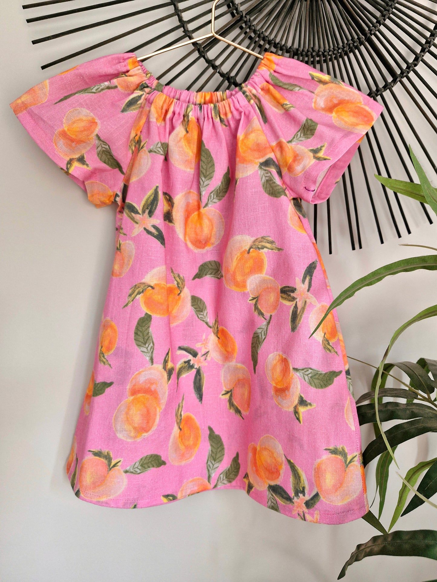 Seaside Dress - Peachy