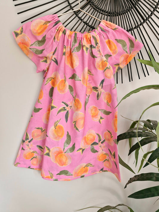 Seaside Dress - Peachy