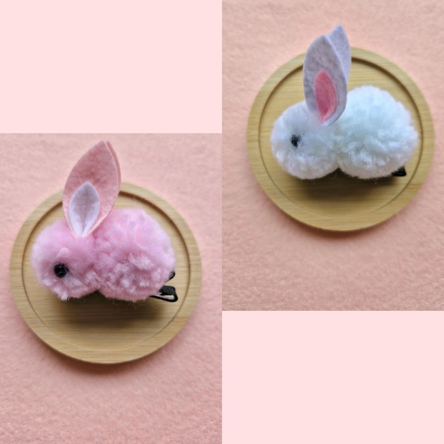 Plush Bunny Hair Clip