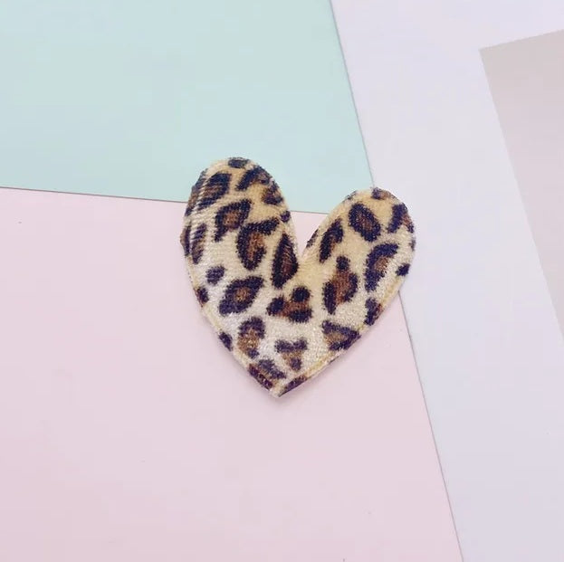 Leopard Padded Heart