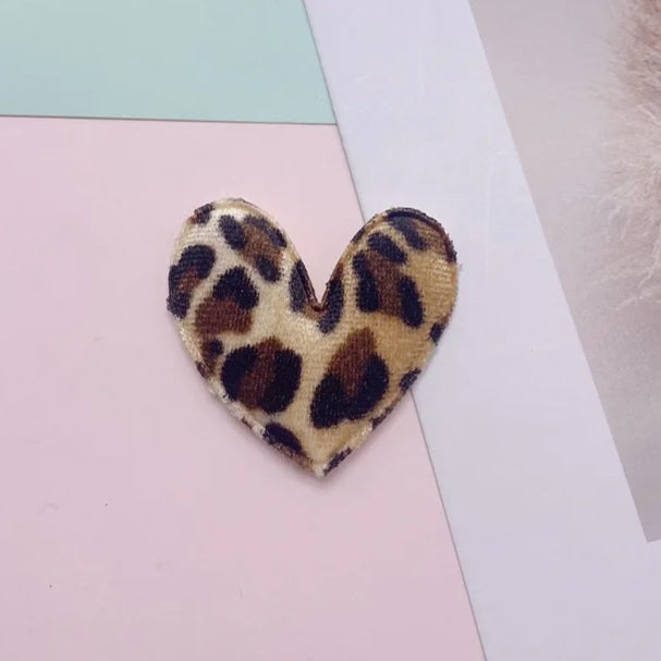 Leopard Padded Heart