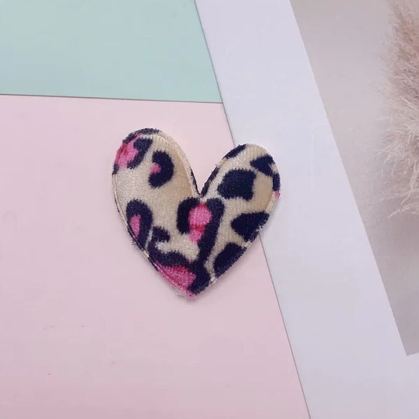 Leopard Padded Heart