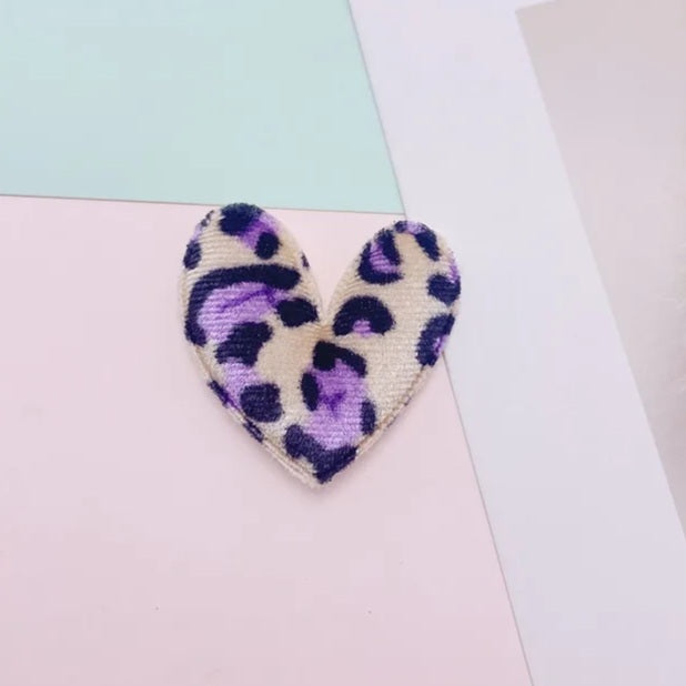 Leopard Padded Heart