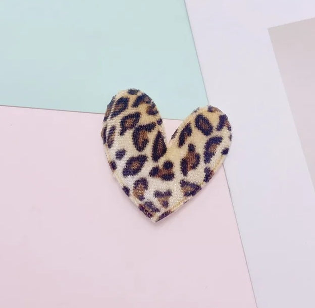 Leopard Padded Heart