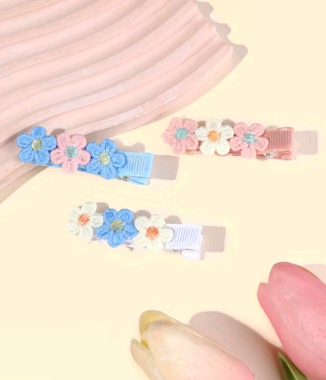 Flower Hair Clip