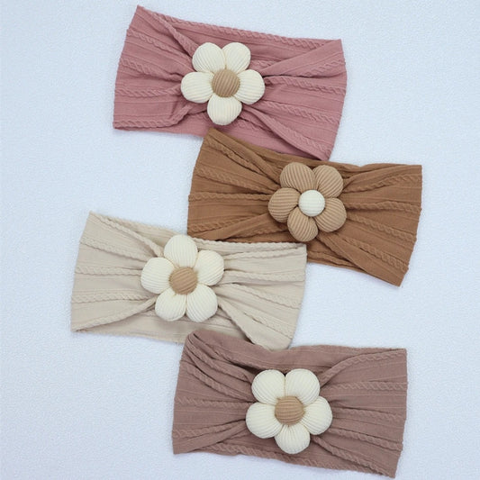 Pinks and Whites Flower Head Bands